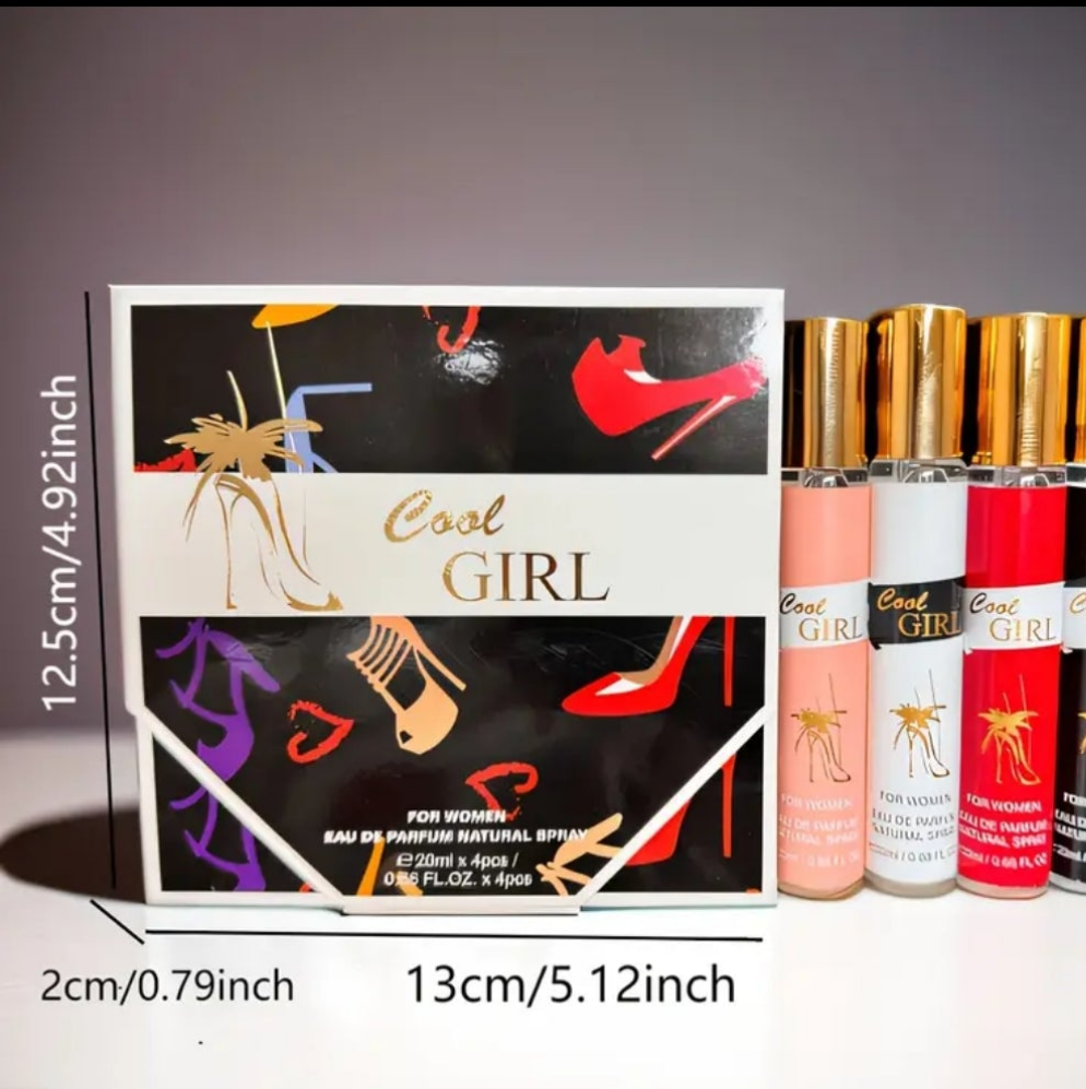 MYSTICAL Women'S Perfume Gift Box, Lasting Fragrance Fresh, Unisex, Portable Travel Package, Front, Middle And Back Tones, Layered Fragrance Lasting, Mother'S Day, Valentine'S Day, Birthday Gift Recommendation, Suitable For Dating And Gift Perfume