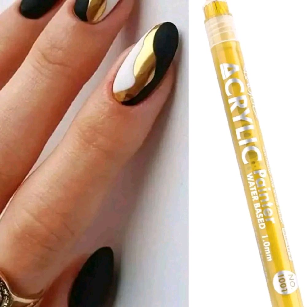 4pcs Y2K Aesthetic Nail Art Drawing Pen Graffiti Nail Acrylic Pen Waterproof Painting Liner DIY 3D Abstract Line Nail Art Beauty Tool Manicure Nail Charms Nail Gems Nail Supplies