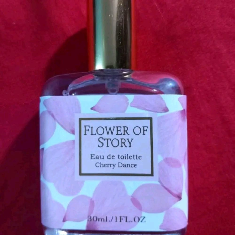 Cherry Blossom Manwu Women's Perfume: Persistent Fragrance Fresh Cherry Blossom 30ML Elegant 1 Bottle