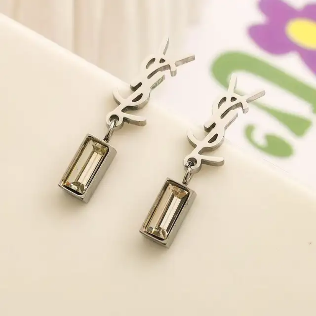 2pcs Hot Selling Women's Necklace Bracelet Stainless
Steel Letter Necklace Bracelet Jewelry Set
