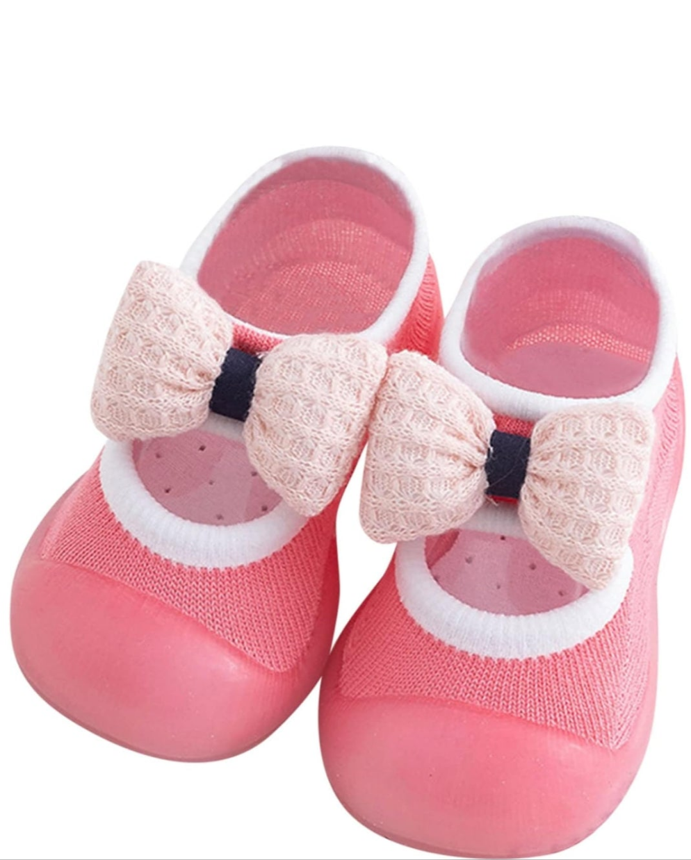 2.5 Lightweight Bowknot Mary Jane Shoes - Adorable, Non-Slip, and Ultra-Comfy for Baby Girls First Steps - Perfect for Spring, Summer, and Autumn