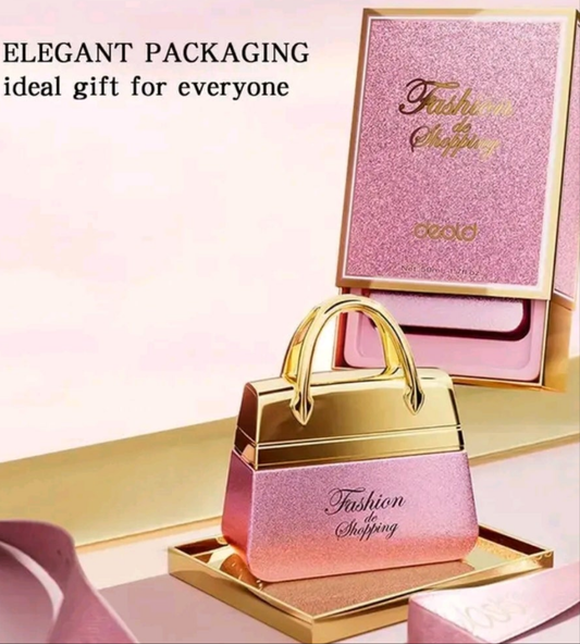 Deold Cute Pink Bag Perfume Eau De Toilette Spray Natural Perfume Perfume Lasting Attractive For Women And Girls Personal Perfume Ladies Gift With Floral Perfume For Dating And Everyday Holiday Gifts Valentine's Day,Valentine's Gift