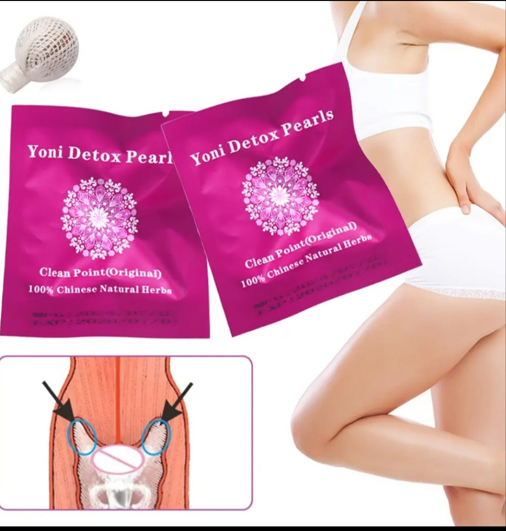4pcs Private Label Detox Pearls Clearing Tampons Clean
Point Yoni Detox Pearls for Women