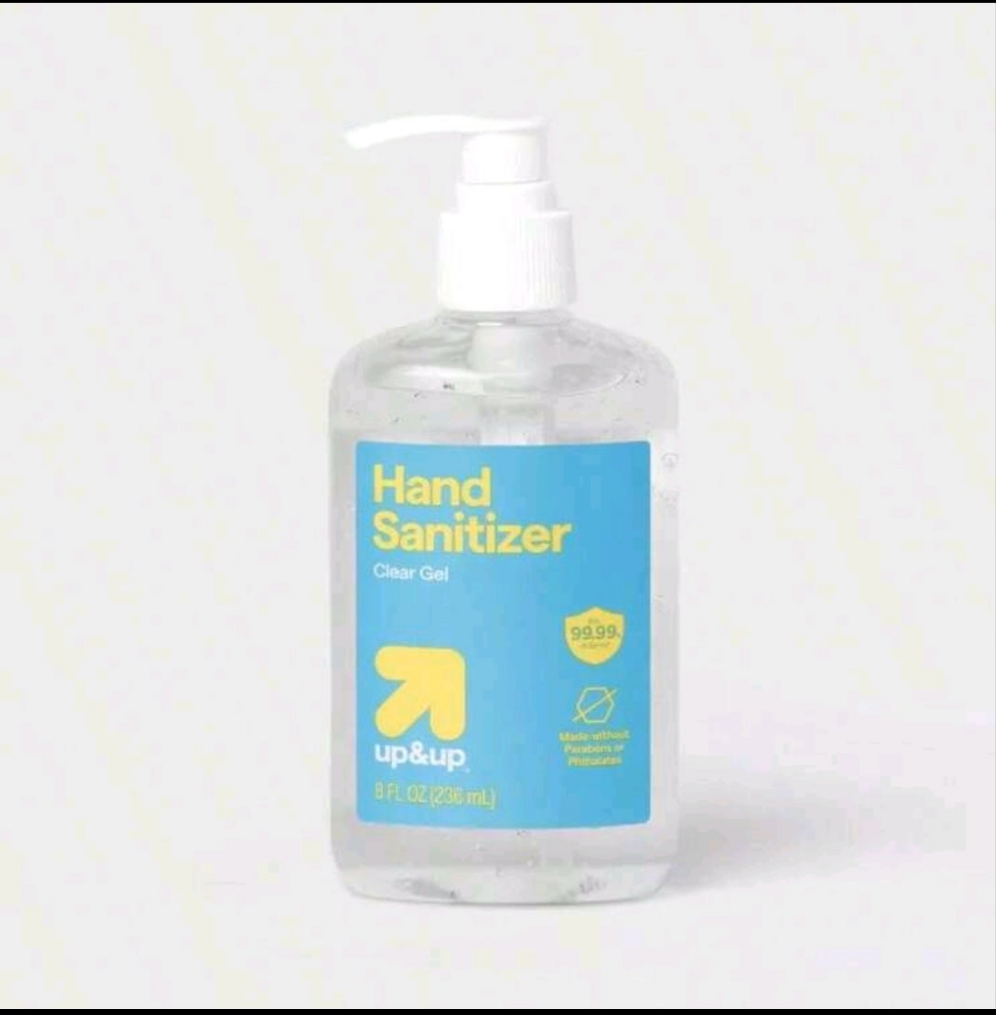With Vitamin E Enriched With Moisturizers Hand Sanitizer Clear Gel - 8 Fl Oz