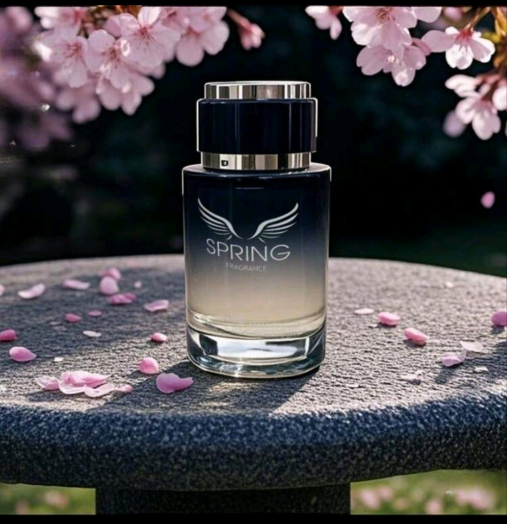 SPRING Premium Men's Fragrance Spray-3.4oz Strong Floral Woody Cologne,Pheromones Perfume For Men,Perfume De Hombre,Cologne Men For Dating,Parties,Gifts&Spring Summer Transition