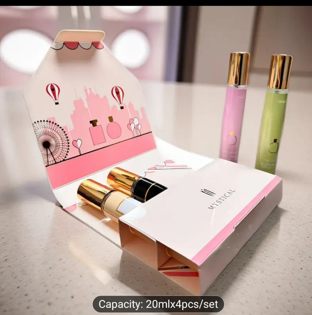 MYSTICAL Women's
No import charges
Perfume Gift Box, Lasting Fragrance Fresh, Unisex, Portable
Travel Package, Front, Middle And Back Tones, Layered
Fragrance Lasting, Mother's Day, Valentine's Day, Birthday Gift