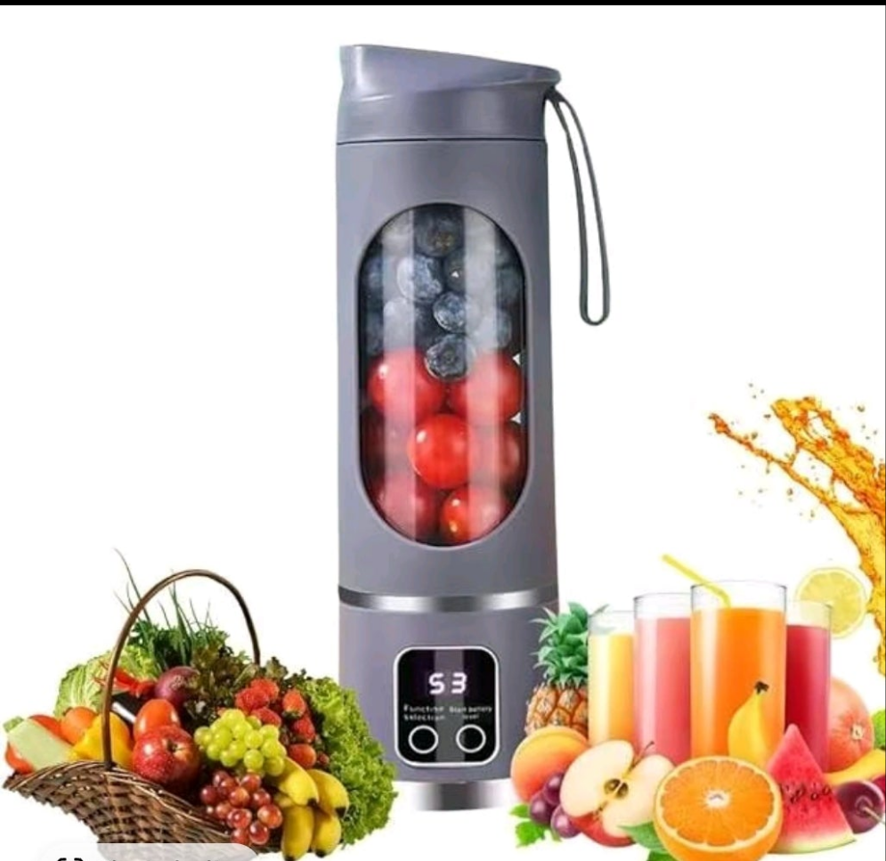 Portable Digital Blender & Juicer - BPA-Free, LED
Display, USB-C Rechargeable, Dishwasher-Safe. For
Smoothies, Baby Food, Shakes, Gym, Kitchen & Travel
Compact, Leak-Proof & Great for Father's Day or
Healthy Meal Prep. vegetable juicer lemon
