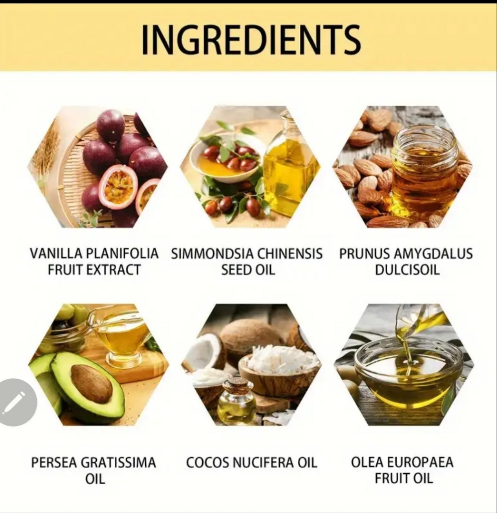 1 pcs Vanilla Body Care Oil, Containing Strawberry Extract, Replenishes Moisture And Leaves Light Beige Soft And Moist, Ideal Gift for Pretty Sister