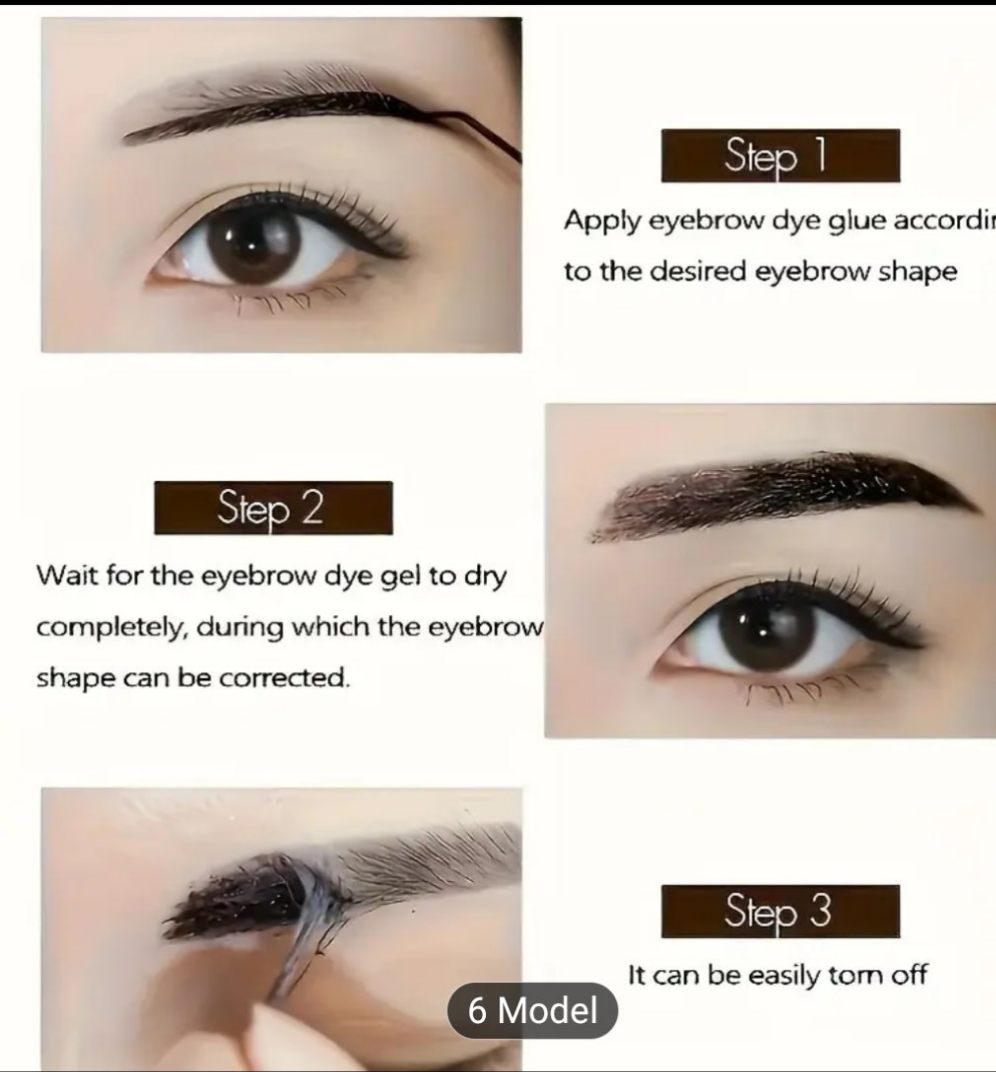 1pcs mother's day gift
Semi-Permanent Eyebrow Tattoo Gel Paste with Easy -Off
Formula for LastingWaterproof Effect 01 # brown