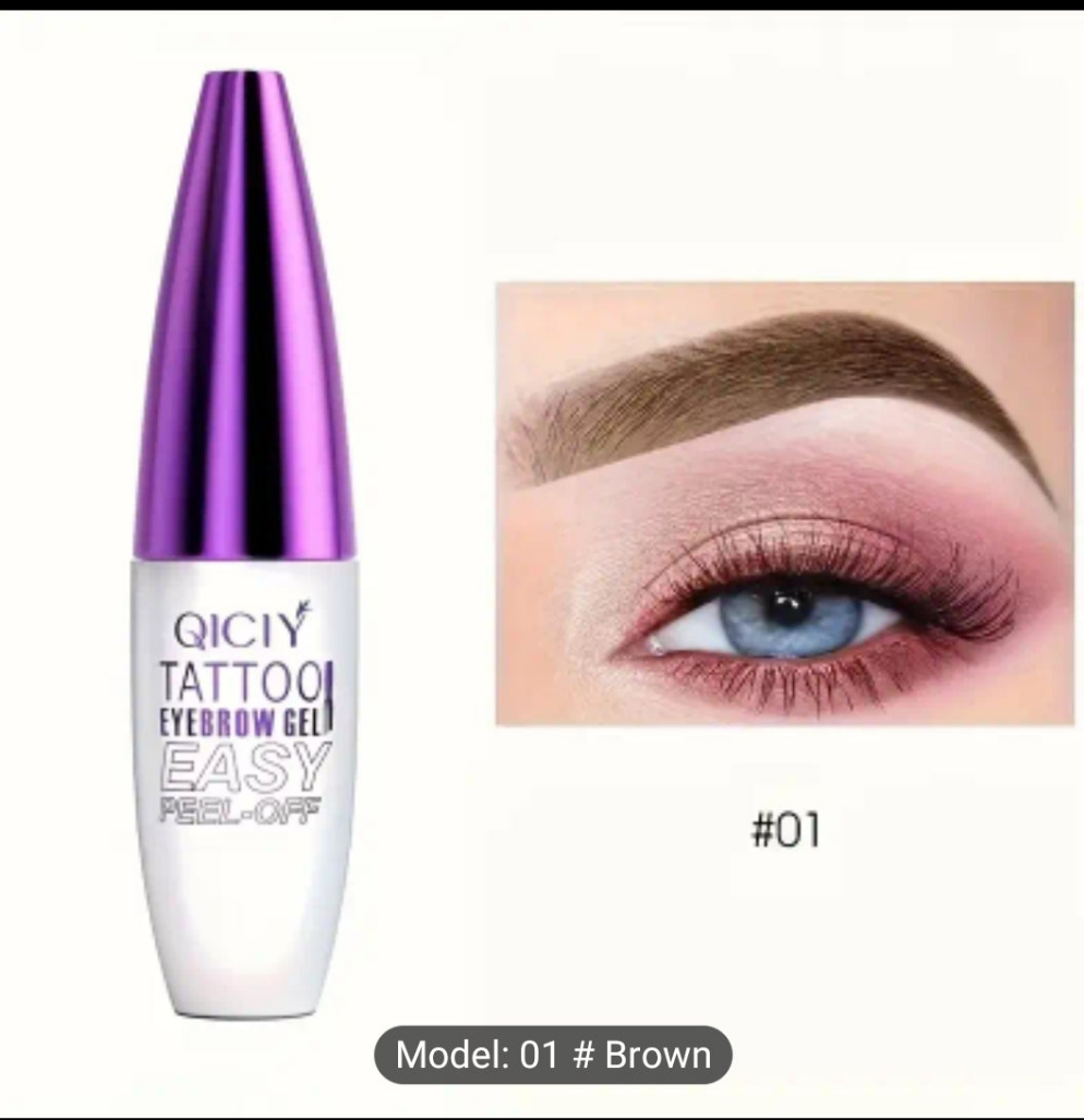 1pcs mother's day gift
Semi-Permanent Eyebrow Tattoo Gel Paste with Easy -Off
Formula for LastingWaterproof Effect 01 # brown