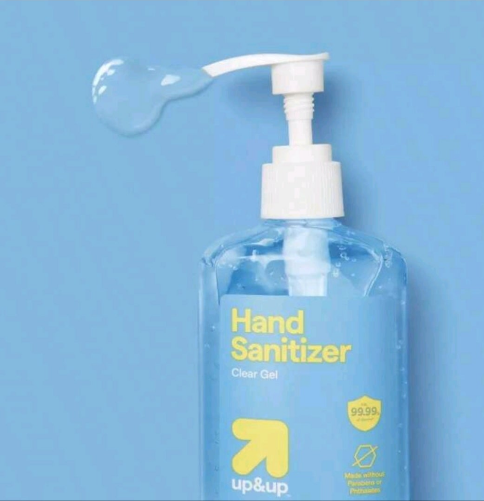 With Vitamin E Enriched With Moisturizers Hand Sanitizer Clear Gel - 8 Fl Oz