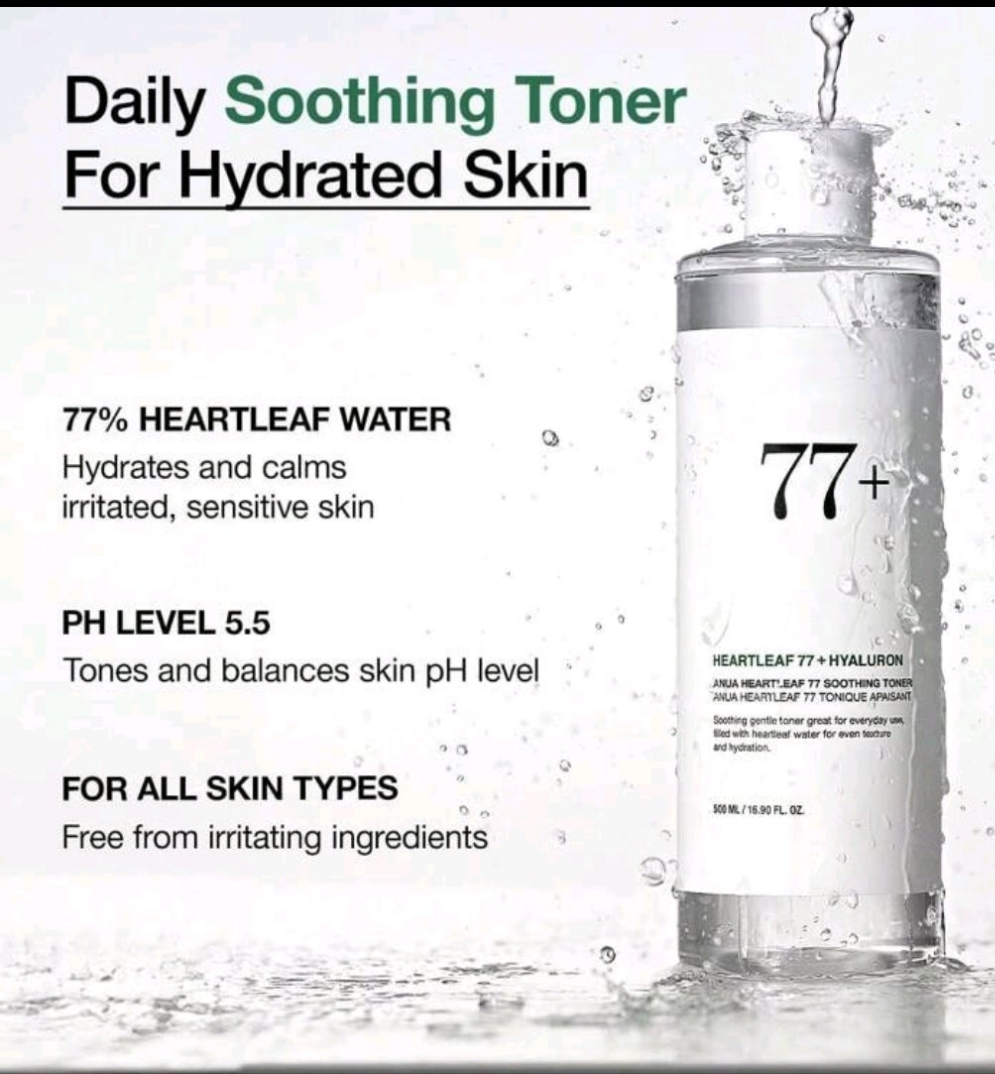 77 Soothing Toner I PH 5.5 Trouble Care
