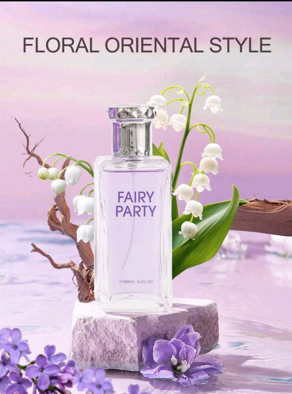 Eau De Parfum For Women, Long-Lasting Perfume 3.4 Fl. Oz/100ml, Floral- Notes, With Violet, Magnolia, And Incense - Elegant And Sexy Fragrance Spray Valentine's Day Gift
