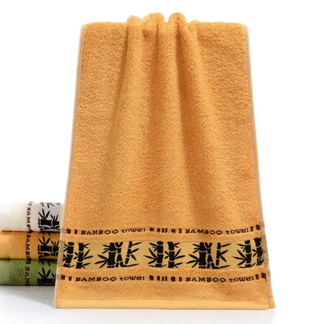 3pcs/ set Bamboo Towel, Including 1pc 27.5*55 Inch Bath Towel, 2pcs 13*29 Inch Hand Towel, Household Hand Towel Bath Towel, Bathroom Supplies, Bathroom Accessories, Wash Cloths