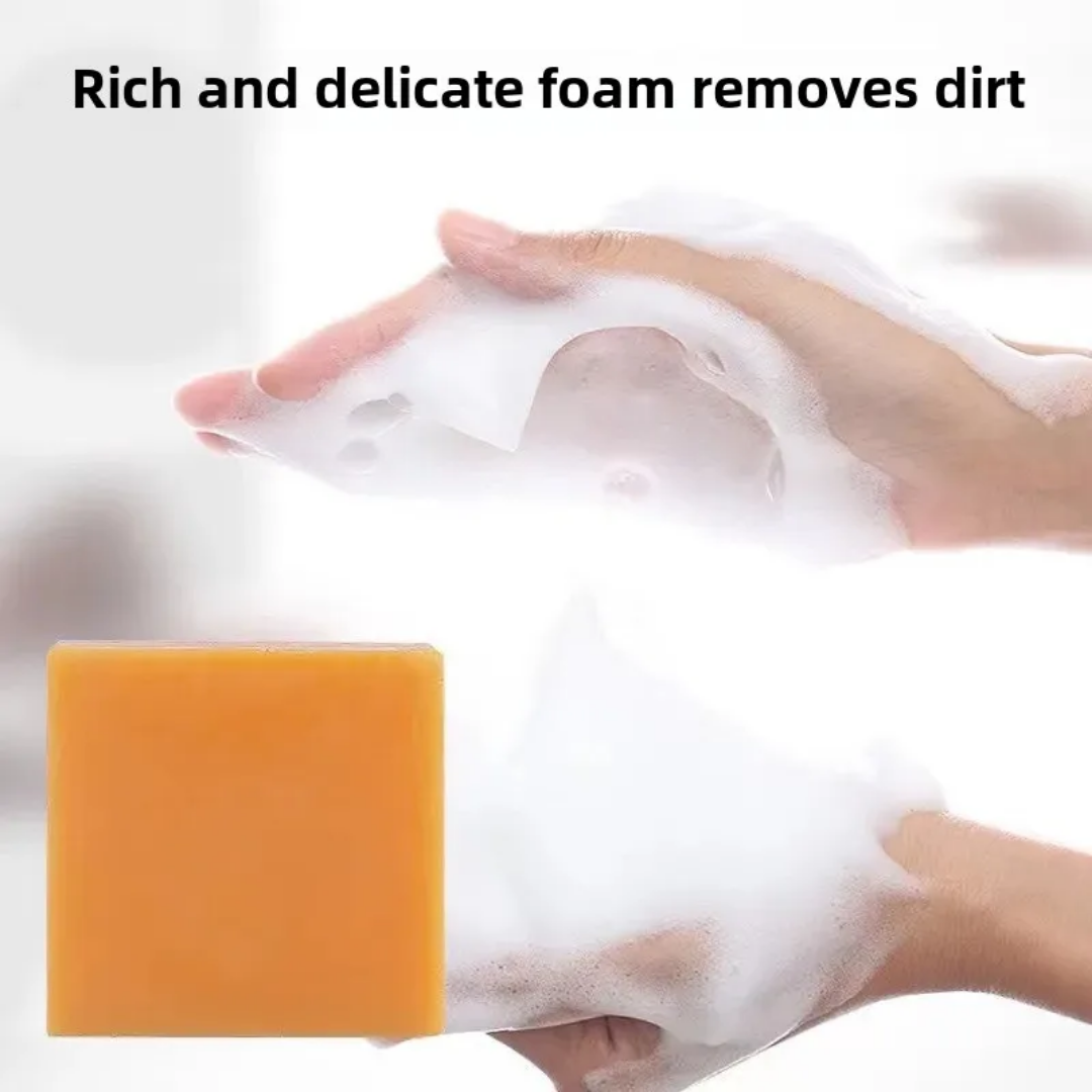 1 pcs Handmade Kojic Acid Soap for Oily Turmeric Papaya
Orange Essential Oils Solid Bar Soap Brightens Made Shea
Butter for Adults