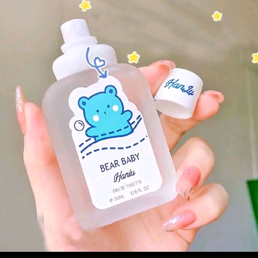 50ml Bears Creamy Perfume Women's Eau De Toilette Lasting Fragrance Student Dating Essential Cute Series