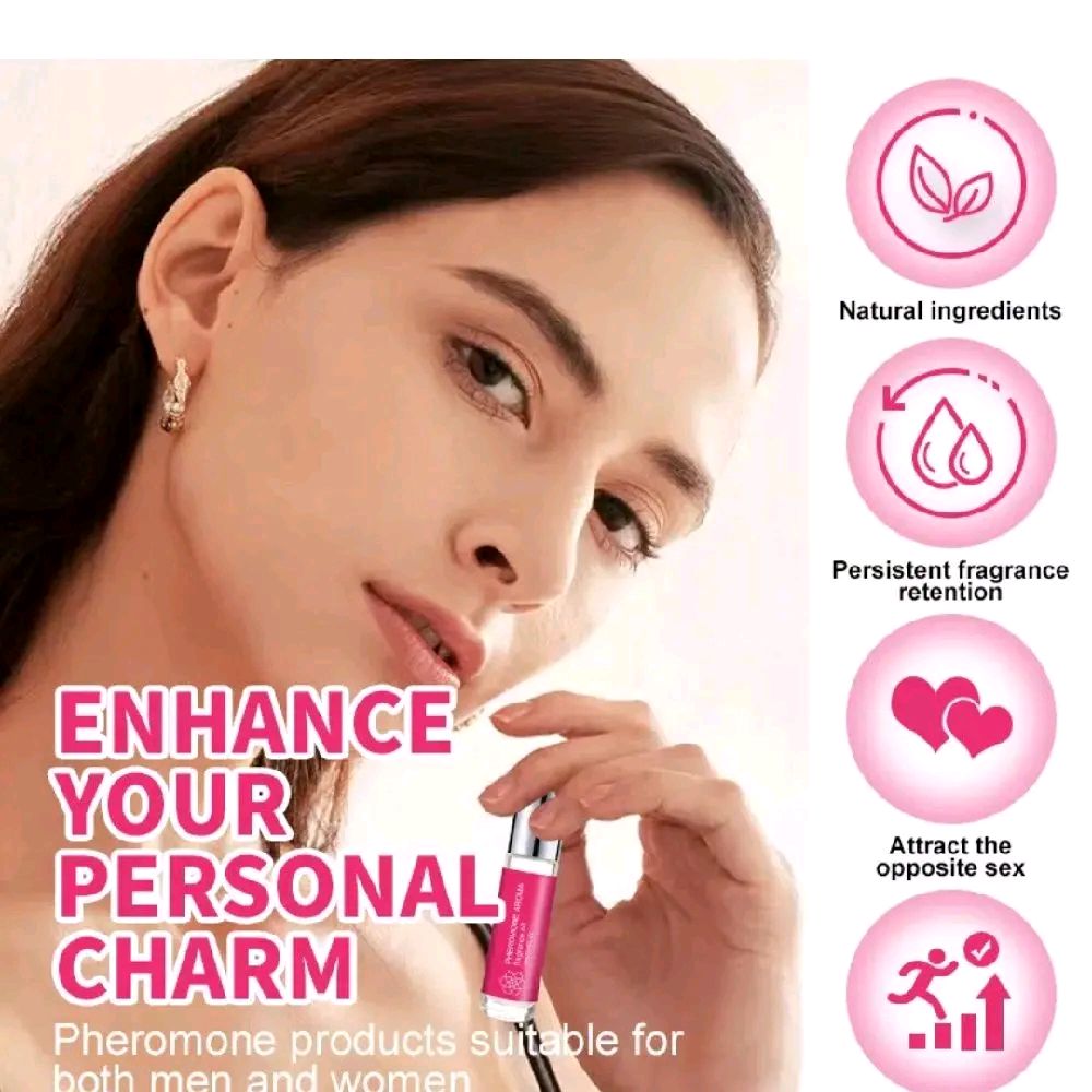 1pc White Peach And Cedarwood 10ml Concentrated Pheromone Perfume For Men And Women - Long-Lasting Romantic Fragrance Must-Have For Dating Couples