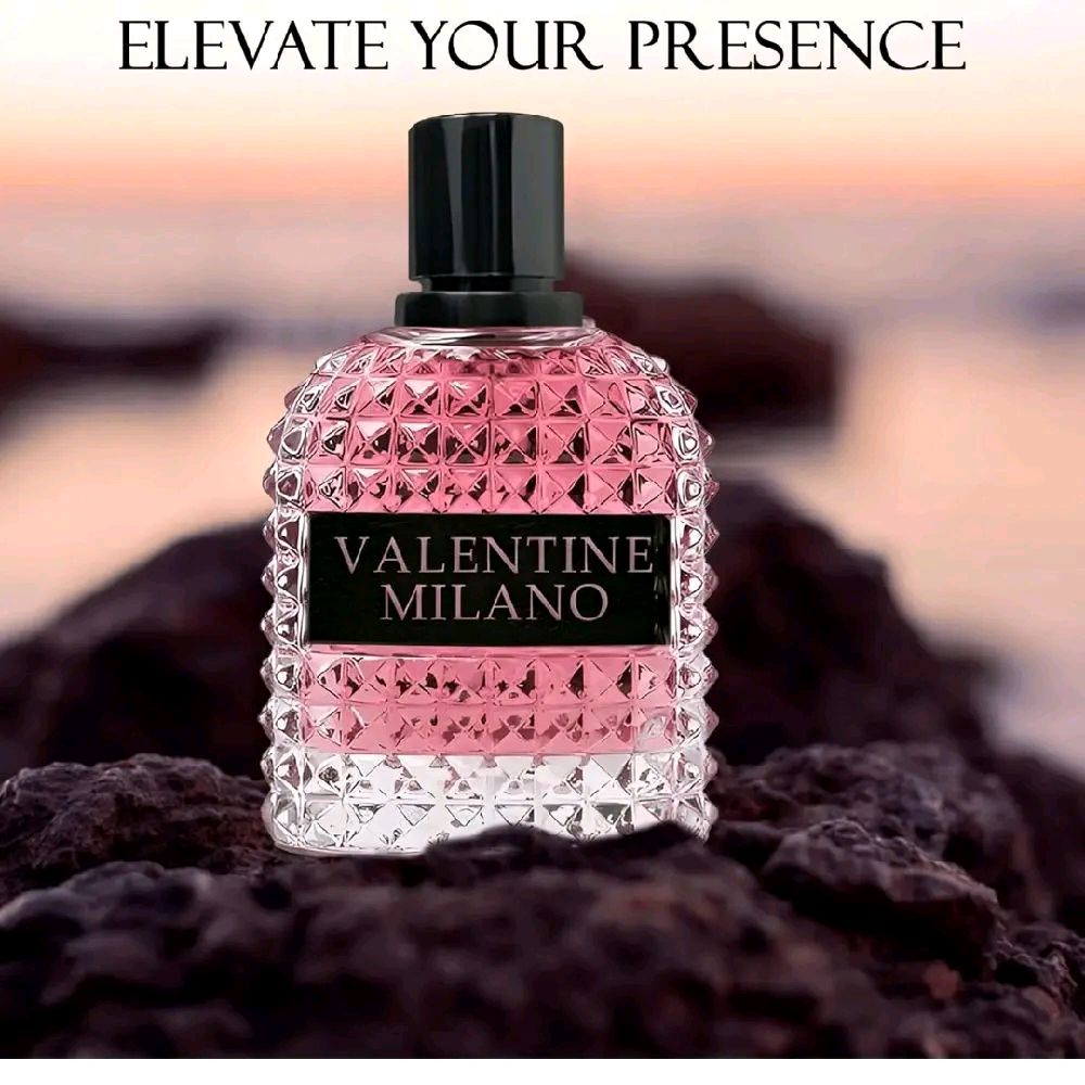 Valentine Milano Eau De Parfum Spray for Women - Classic Bottle 3.4 Fluid Ounce for Daytime and Casual Use, Gourmand Fragrance, All Skin Types