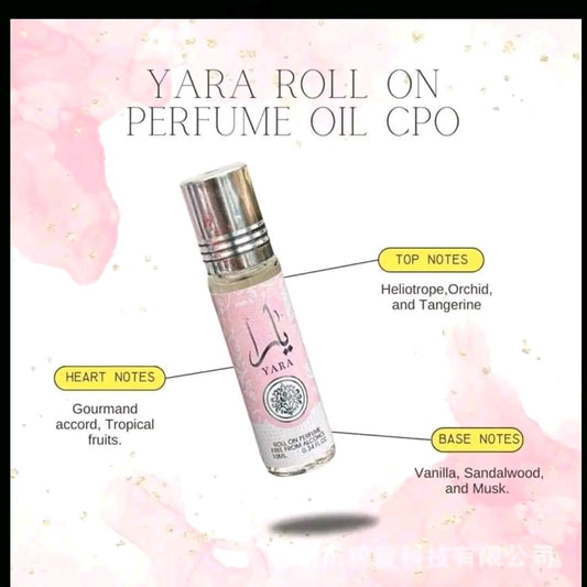 1 Bottle Of YARA Women's Rolling Ball Aromatherapy Essential Oil, Used For Diffusers, Humidifiers, Massage, Fragrance Enhancement, Helping To Relieve Fatigue And Calm The Mind