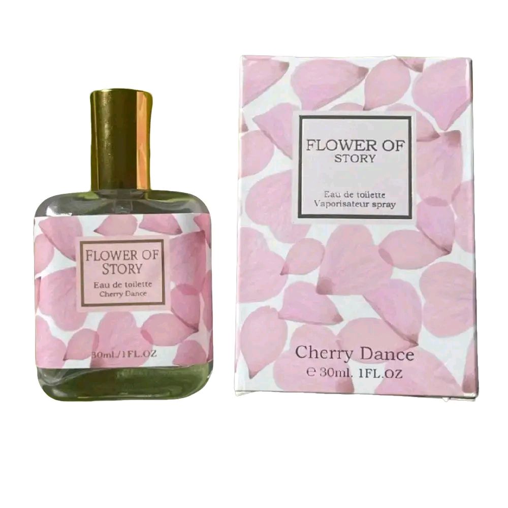 Cherry Blossom Manwu Women's Perfume: Persistent Fragrance Fresh Cherry Blossom 30ML Elegant 1 Bottle