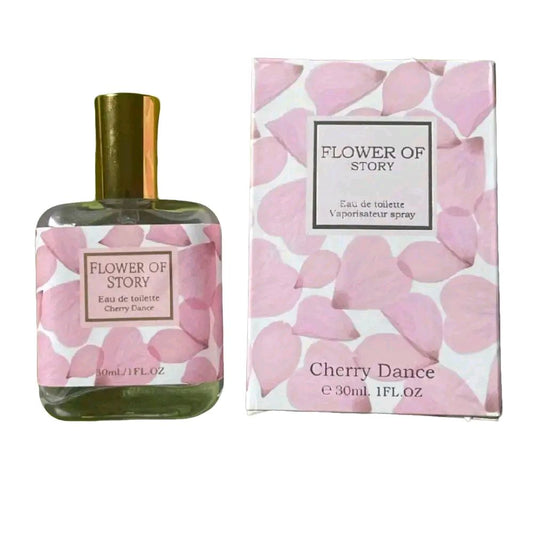 Cherry Blossom Manwu Women's Perfume: Persistent Fragrance Fresh Cherry Blossom 30ML Elegant 1 Bottle
