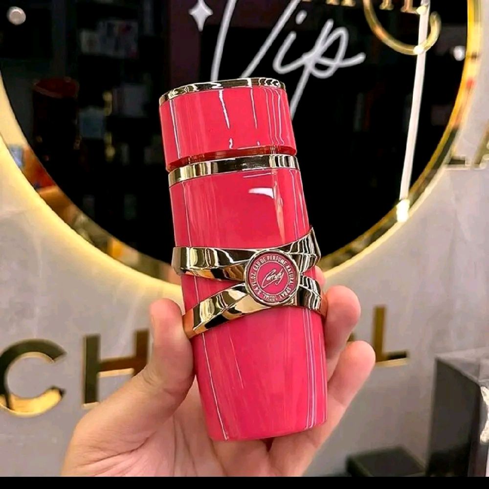 Lattafa Lattafa Yara Candy Eau De Parfum for Women, 3.4 Ounce / 100 Ml, Pink Box with Floral Design and Label