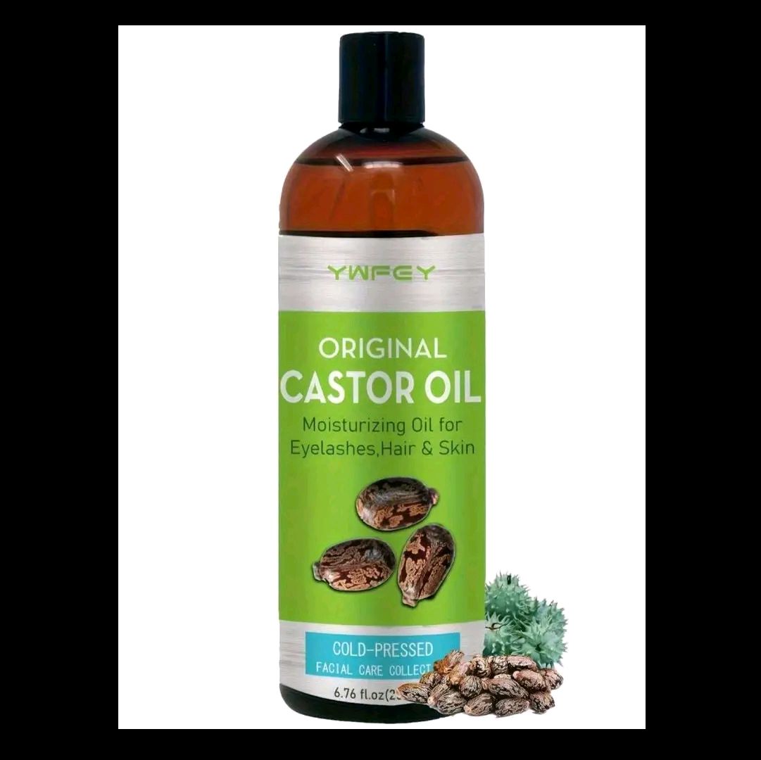 200ml Caster Oil - For Skin Care, Hair Care, Eyelashes, Eyebrows, Body