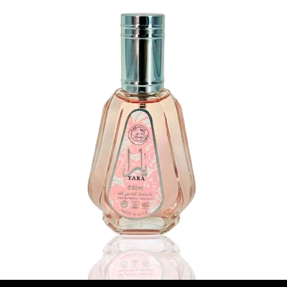 Lattafa Yara Arab Men's Eau De Toilette Spray, 1.7oz/50ml Long Lasting Amber Vanilla  Ball Bearing Perfume Is Easy To Carry