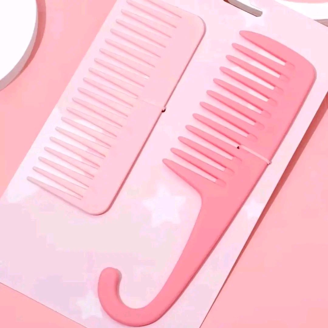 2pcs Wide Tooth Hair Comb