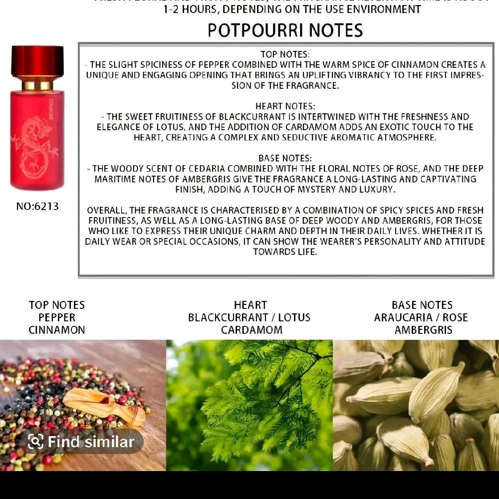 50ml Century Cologne Men's Perfume Portable  Red 1 Fragrances Oriental Elements Strong Perfume Spray Perfume Woody Floral And Fruity Fragrance Long-Lasting Fragrance Spray Perfume Couple Lover Lover's Date Dinner Perfume Party Gathering G